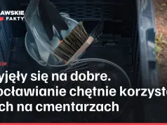 Przyjęły się na dobre. Wrocławianie chętnie korzystają z nich na cmentarzach