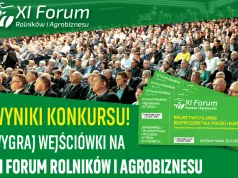 Znamy zwycięzców konkursu „Wygraj bilety na XI Forum Rolników i Agrobiznesu”!