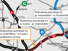 Rozbudowa A2 Łódź – Warszawa. Komplet umów, prace od listopada, koniec w 2028
