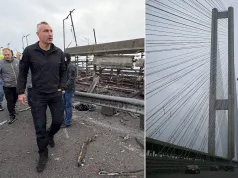 Paraliż w Kijowie. Rosjanie uderzyli w kluczową przeprawę