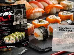 Lokal sushi, który reklamował się Trynkiewiczem i zbrodniami, uznał, że to jednak był chybiony pomysł