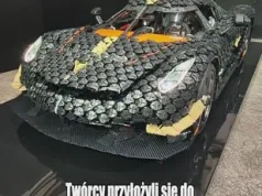 Koenigsegg z klocków LEGO w Warszawie. Oto, jak wygląda z bliska