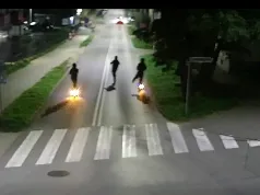 Strażnicy apelują: ulica to nie miejsce na taką jazdę