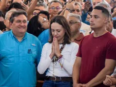 Powrót Marii Coriny Machado do Wenezueli. Opozycjonistka dziękuje Matce Bożej