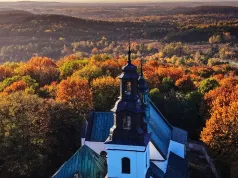 Kielce. Jesień nad miastem