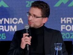 Michał Wawer na Krynica Forum