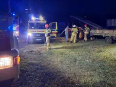 Tragedia na Mazowszu. WOM ciągnika rolniczego wciągnął rękę 57-latka
