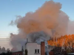 Pożar przy Partyzanckiej