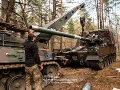 Polski Krab w Ukrainie. Pokazali, jak go naprawiają