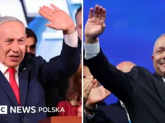 Wstępne wyniki wyborów parlamentarnych w Izraelu nie wskazują wyraźnego zwycięzcy