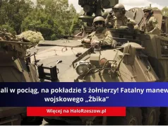 Wjechali w pociąg, na pokładzie 5 żołnierzy! Fatalny manewr wojskowego „Żbika”