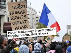 Francja: liderzy protestów wzywają do kontynuowania rozpierduchy, aż los uczniów i nauczycieli się poprawi