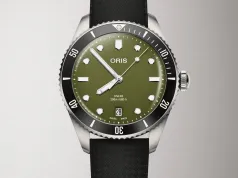 Oris Divers Date. Popularny “nurek” z tarczą w kolorze oliwkowym