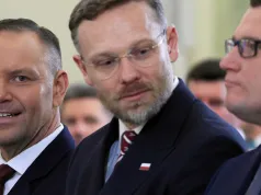 Proces Nawrockiego z Onetem. Bogucki o zeznaniach świadka: Próba przerzucenia winy na ochroniarza