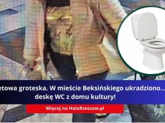 Toaletowa groteska. W mieście Beksińskiego ukradziono... deskę WC z domu kultury!