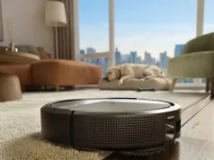 Ten robot sprzątający usuwa kurz z każdego kąta. Myje podłogi na błysk
