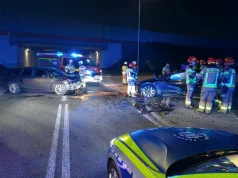 Wypadek w Mleczkowie na drodze nr 740