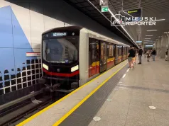 Bagaż bez opieki na stacji Płocka. Druga linia metra kursuje w dwóch częściach