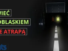 Kolorowa opaska nie zawsze chroni pieszego. Policja ostrzega