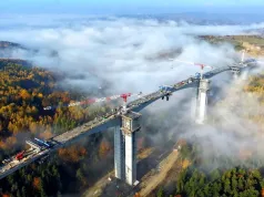 80 metrów nad ziemią. Takiej estakady Polska jeszcze nie miała
