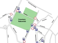 Utrudnienia przy Cmentarzu Rakowickim w Krakowie. Sprawdź, które ulice będą zamknięte