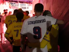 Co za widok tuż przed meczem. Spójrz, kogo spotkał Lewandowski