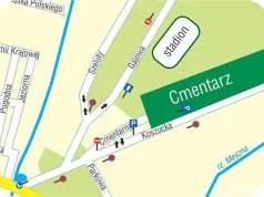 Zmieniona organizacja ruchu przy słupeckim cmentarzu