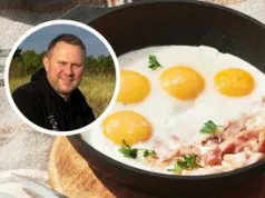 Sposób Strzelczyka na jajko sadzone. Wychodzi delikatniejsze, ale się nie rozpada