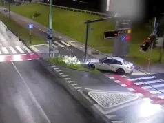 Urzędnicy z Tychów pokazują film ku przestrodze. Kierowcę ustalono dzięki kamerom ITS