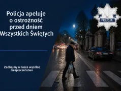 Wieluńska policja apeluje: Zadbajmy o bezpieczeństwo przed 1 listopada!