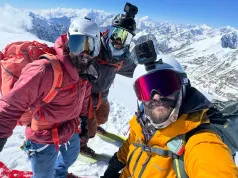 Pierwszy zjazd południową ścianą Dorje Lhakpa (6966 m)