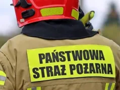 Duży pożar w Olsztynie. Ulica Bałtycka zablokowana, 14 zastępów walczy z ogniem