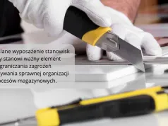 Noże bezpieczne w magazynie i logistyce – jak ograniczyć ryzyko skaleczeń podczas codziennej pracy?