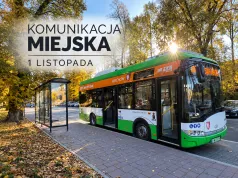 1 listopada - kursy według rozkładu sobotniego