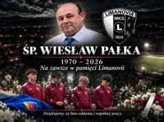 Limanovia pożegnała Wiesława Pałkę. Na trumnie spoczęła klubowa koszulka