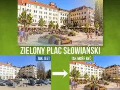 Wkrótce zazielenimy Plac Słowiański!