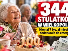 Coraz więcej stulatków w Wielkopolsce! 344 osoby otrzymują specjalne świadczenie. Najstarsza mieszkanka ma 109 lat!