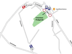Cmentarz Podgórski w Krakowie. Zamkną ulice i zmienią organizację ruchu