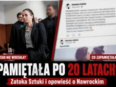 Gdy nie widziała Zatoki Sztuki, zobaczyła Nawrockiego?
