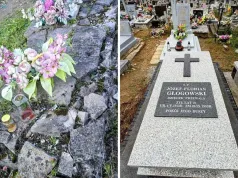 Dziedzic Przewala miał rozpadający się grób. Dzięki kweście to się zmieniło