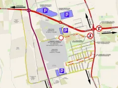 Tymczasowe parkingi i zablokowane drogi – jak dojechać na opolskie cmentarze?