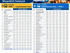 Będą dodatkowe kursy Wieluńskiej Komunikacji Gminnej 1 listopada