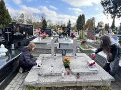 Miechowska nekropolia - młodzież pamięta
