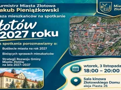 Burmistrz Złotowa zaprasza mieszkańców na spotkanie "Złotów w 2027 roku"