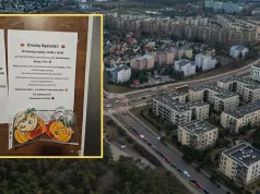 5-latka napisała kartkę do sąsiadów w sprawie Halloween. Ktoś ją zerwał