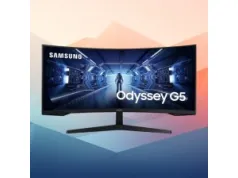 Monitor Samsung Odyssey G5 (34″, UWQHD, 21:9, 165Hz, 1ms, Curved) za 821 zł w MediaMarkt