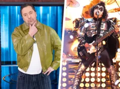 Marcin Miller w rockowym wydaniu jako Gene Simmons z Kiss w „TTBZ”. Najlepszy występ?