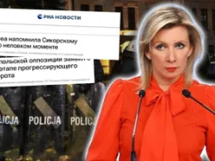 Moskwa reaguje na wydarzenia w Polsce. Zacharowa kpi z Sikorskiego