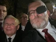 Braun zrobił sobie selfie z Kaczyńskim. Wymowny podpis pod fotografią