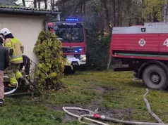 Strażacy znaleźli w spalonym domu dwa ciała. W budynku mieszkali bracia